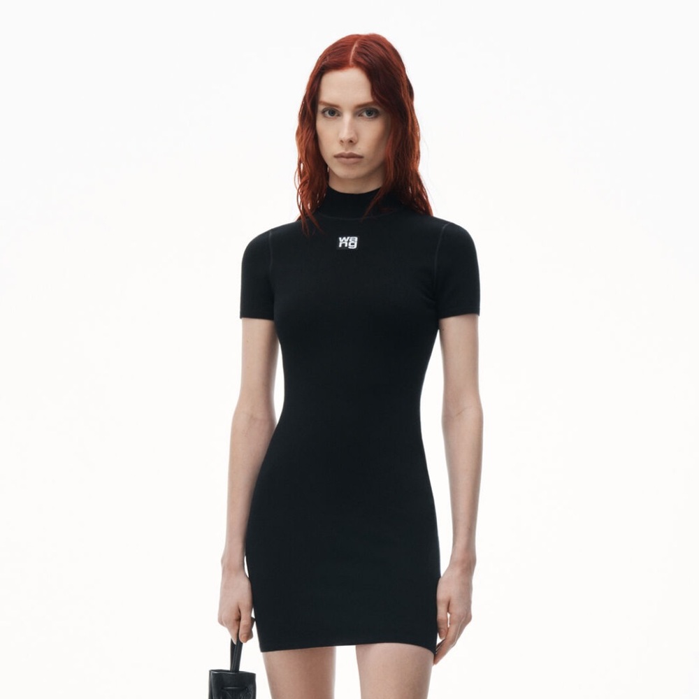 NWT Alexander Wang Mock Neck Knit Dress